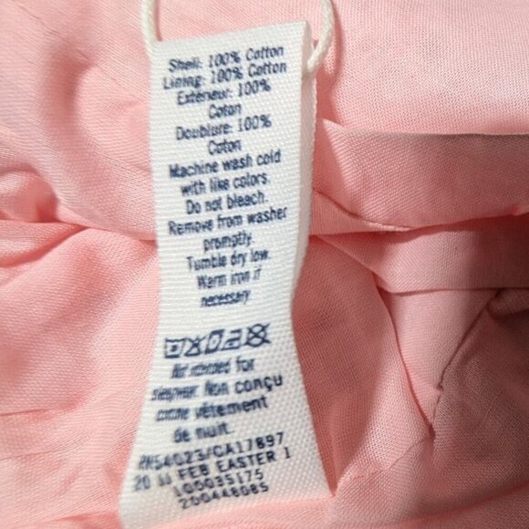 Janie And Jack Eyelet Bonnet and Socks Baby 0-3 Months Prairie Floral Cotton - Picture 7 of 8